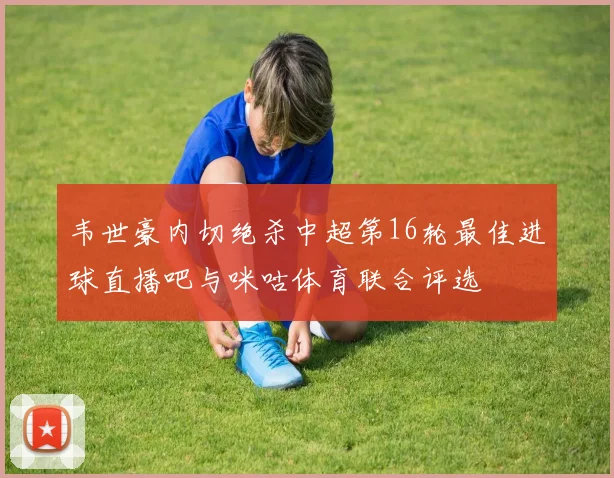 韦世豪内切绝杀中超第16轮最佳进球直播吧与咪咕体育联合评选